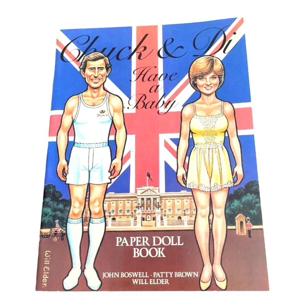 NWOT Chuck & Di Paper Doll Book